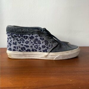 Vans Leopard Print Chukka Sneakers